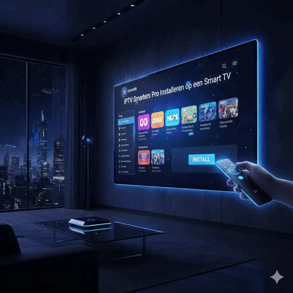 IPTV Smarters Pro Installeren op een Smart TV