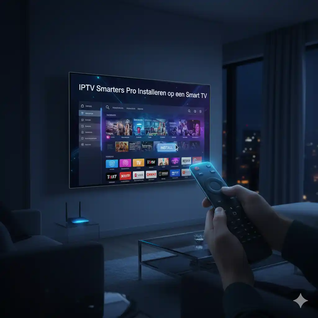 IPTV Smarters Pro Installeren op een Smart TV