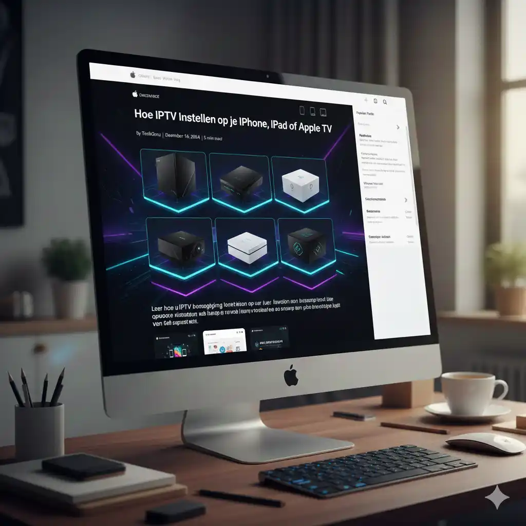 Hoe IPTV Instellen op je iPhone, iPad of Apple TV 1 Hoe IPTV Instellen op je iPhone, iPad of Apple TV