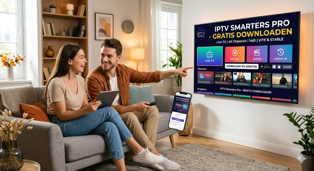 IPTV Smarters Pro Gratis Downloaden en Installeren