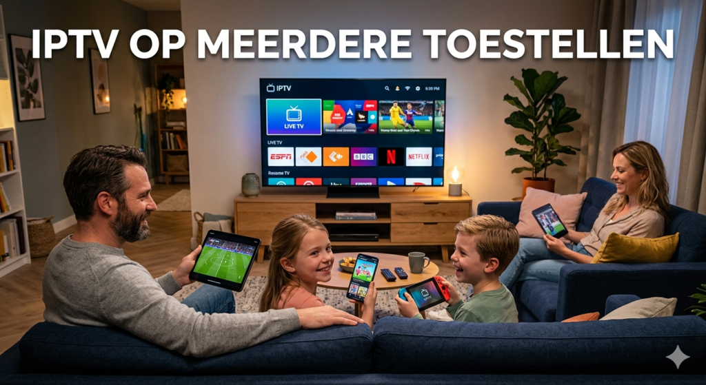 IPTV op Meerdere Toestellen