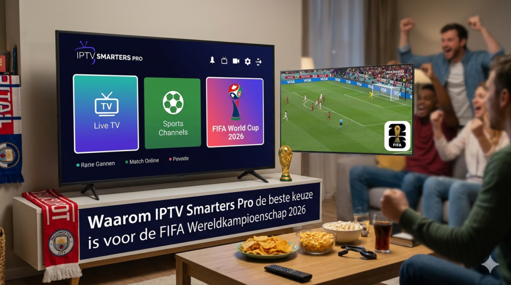 IPTV Smarters Pro de beste keuze is voor de FIFA Wereldkampioenschap 2026